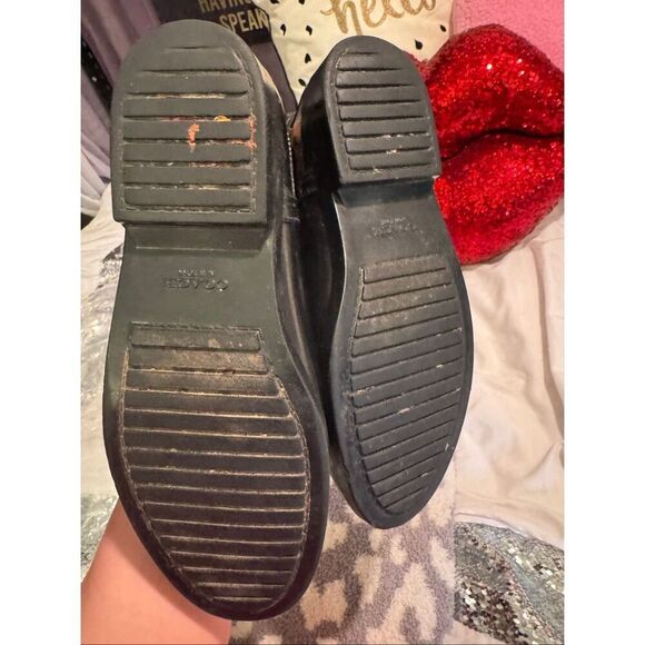 Sz 7.5/38 EUR Coach tristee lace up leopard animal print rain snow boots - Picture 10 of 13